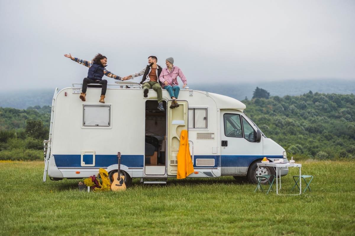 Van dans les Highlands ecossais